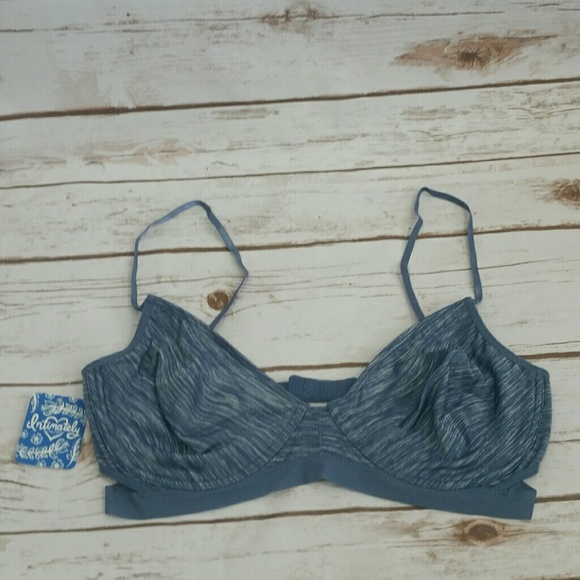 Free People Blue Demi Bra - Picture 3 of 5
